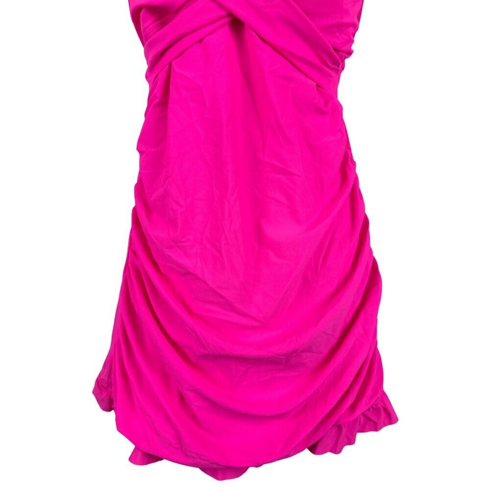 Aleumdr Women's 2 Piece Swim Tankini Retro Pink Tummy Control Size Small Medium - Picture 4 of 11